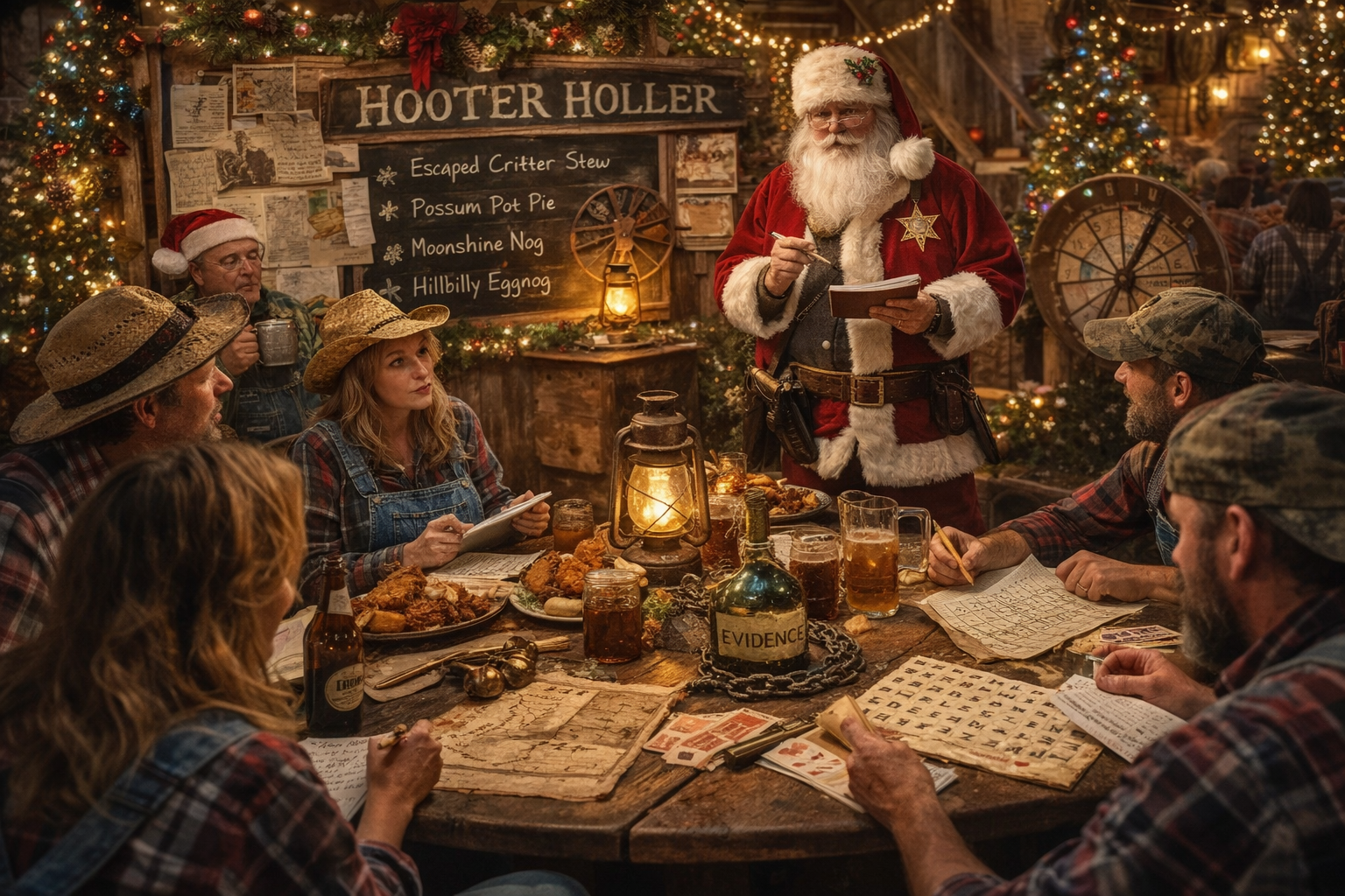 Christmas Comedy Murder Mystery Dinner Theater